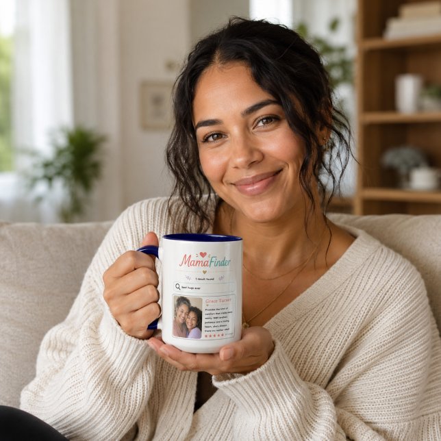 Modern Mama Finder Photo Profile Design Mug (Modern Mama Finder Photo Profile Design Mug
)