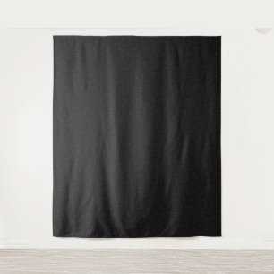 MODERN Mandala SMALL LINES - BLACK ROSE Tapestry
