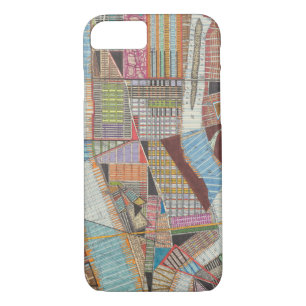 Modern Map of New York II Case-Mate iPhone Case
