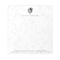 Modern Marble Hair Salon Business Logo
