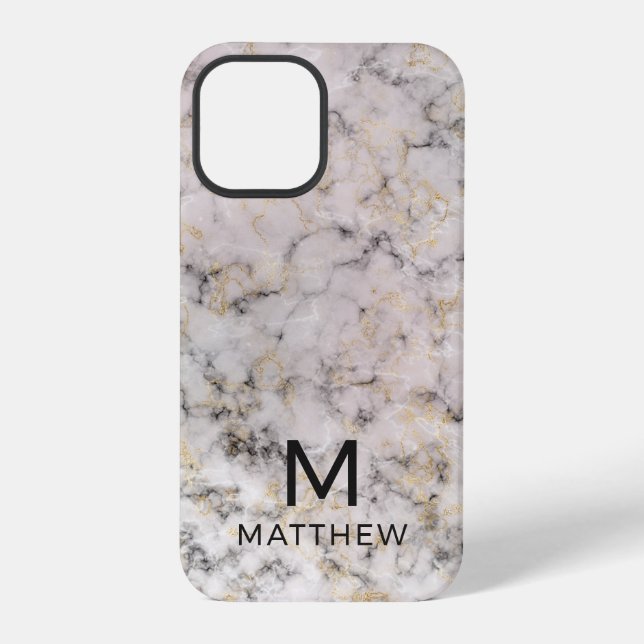 Modern Marble iPhone Case (Back)