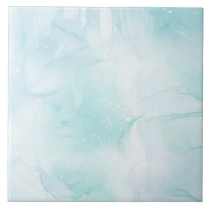  Modern Marble Light Blue Tile