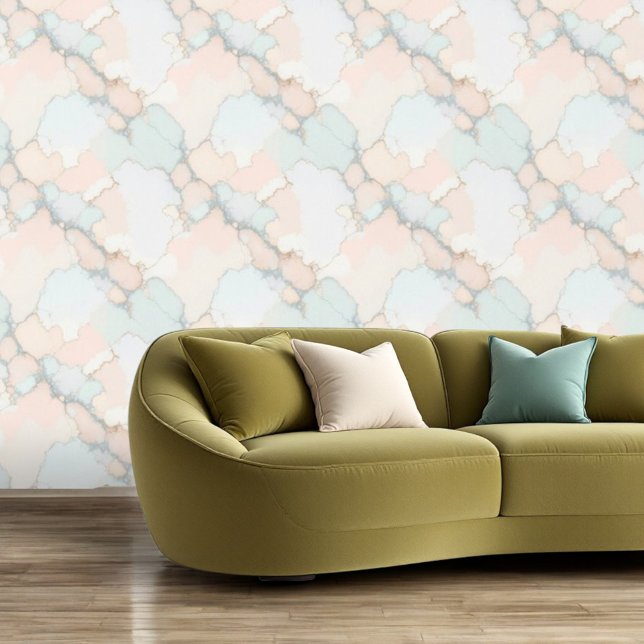 Modern Marble: Pastel Harmony Wallpaper (Creator Uploaded)