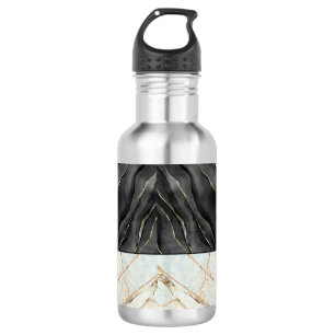modern marble pattern 532 ml water bottle
