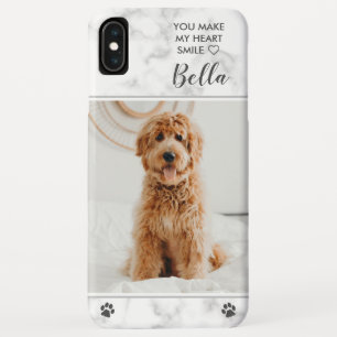 Modern Marble Pet Photo Case-Mate iPhone Case