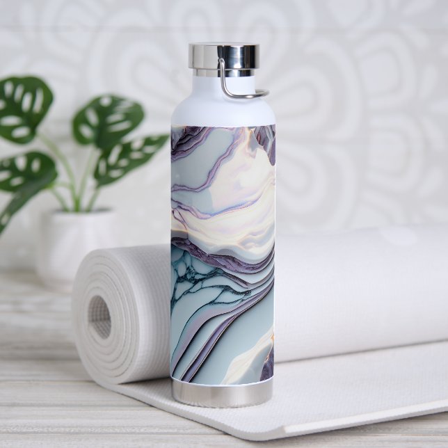 Modern Marble Water Bottle (Yoga)