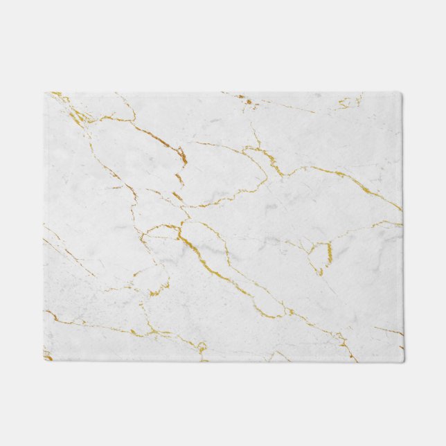  Modern Marble Welcome Doormat (Front)