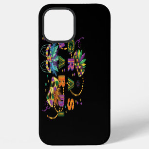 Modern Mardi Gras iPhone 12 Pro Max Case