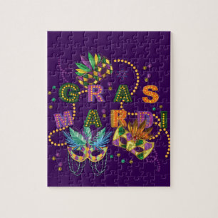 Modern Mardi Gras Jigsaw Puzzle