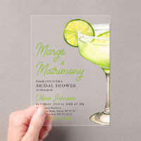 Modern Margs & Matrimony Cocktail Bridal Shower