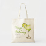 Modern Margs & Matrimony Cocktail Bridal Shower Tote Bag<br><div class="desc">Elevate your bridal shower with our Modern Margs & Matrimony Cocktail Bridal Shower Tote Bag. This stylish tote is a perfect blend of functionality and fun, designed for your margarita-themed celebration. Crafted from durable canvas or cotton, it ensures reliability while showcasing vibrant colours and a contemporary font that embodies the...</div>