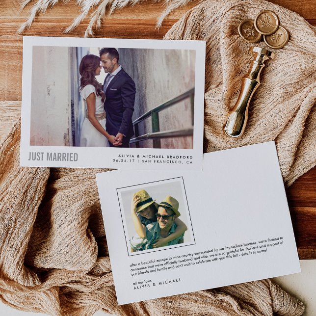 Modern Married | Wedding Announcement (Creator Uploaded)