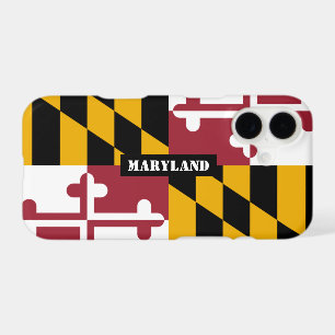 Modern Maryland Case & Maryland Flag / USA sports