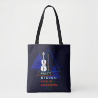 Modern & Masculine Navy Blue Music Violin Designer