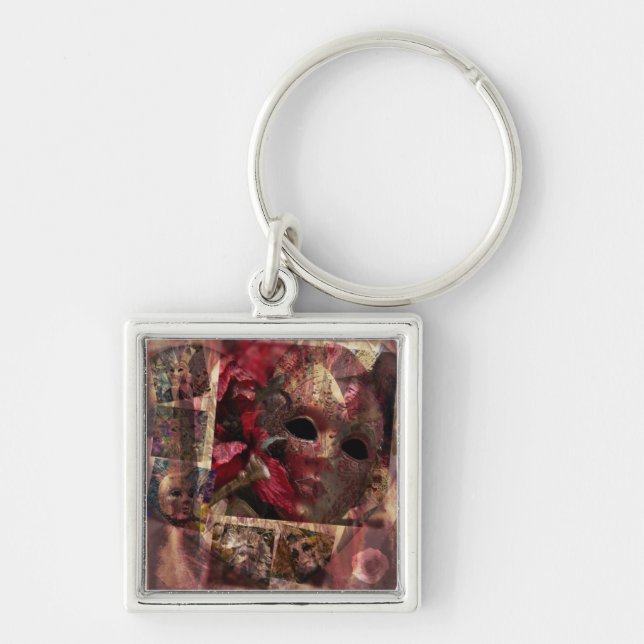 Modern Masks Key Ring (Front)