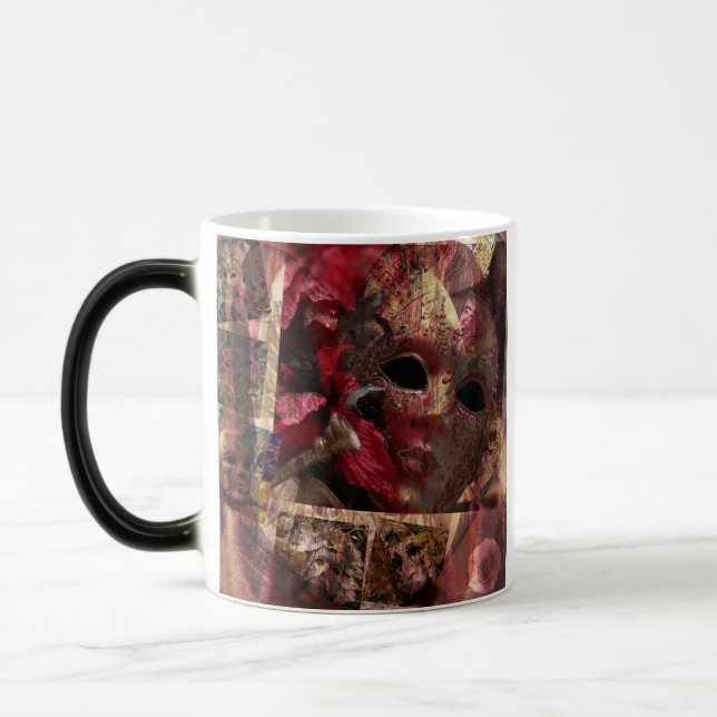 Modern Masks Magic Mug (Left)
