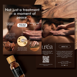 Modern Massage Spa Promotion Flyer