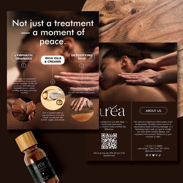 Modern Massage Spa Promotion Flyer (Creator Uploaded)