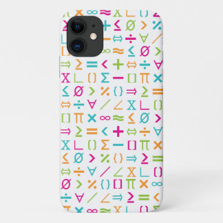 Modern Math Signs & Symbols Pattern Case-Mate iPhone Case