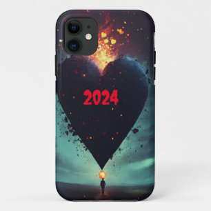 Modern Maven: Man of 2024 Chic Tee Design Case-Mate iPhone Case