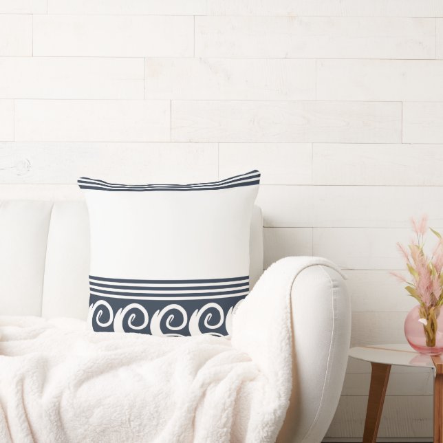 Modern Meander Cushion (Couch)