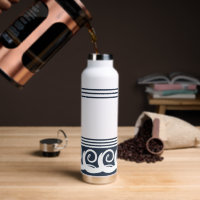 Modern Meander Water Bottle