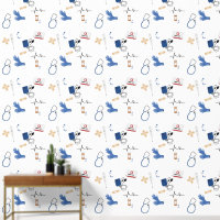 Modern Medical Doctor Nurse Pattern