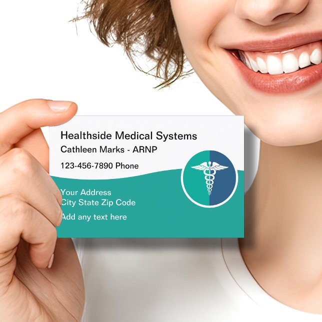 Modern Medical Professional Business Cards (Creator Uploaded)