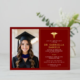 Modern Medical School Graduate Doctor Graduation