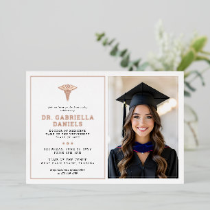 Modern Medical School Graduate Doctor Graduation