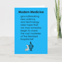 Modern Medicine - A Funny Get Well Poem