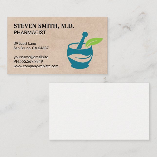 Modern Medicine Business Card (Front/Back)