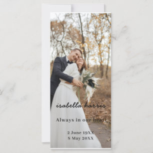 Modern Memorial Funeral Poem Design