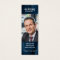 Modern Memorial Poem Blue Marble Funeral Bookmark