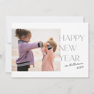 Modern Memories New Year Photo Card