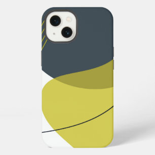 Modern, Memphis, cool, unique, trendy illustration iPhone 13 Case