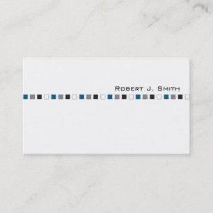Modern Men's Business Card