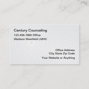 Modern Mental Health Counseling  Business Card