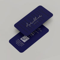 Modern Mental Health Therapist Midnight Blue