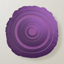 Modern Metallic Circles Purple with any Colour