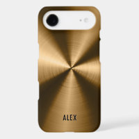 Modern Metallic Copper Brown Stainless Steel Look