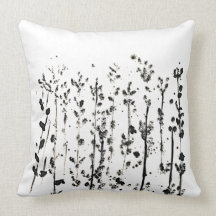 Modern Mid-Century Winter Mode Pillow #midcentury