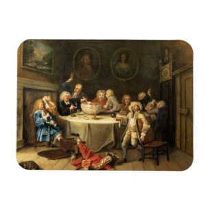 Modern Midnight Conversation Magnet