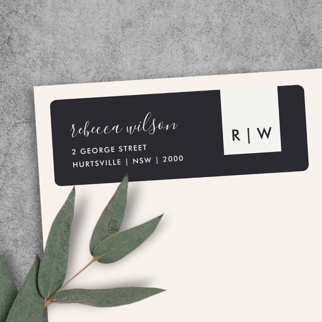 MODERN MINIMAL BLACK AND WHITE SCANDI WEDDING RETU (Creator Uploaded)