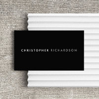 MODERN & MINIMAL Black/White