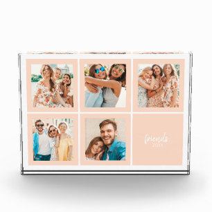 Modern Minimal Blush Friends Photo Block
