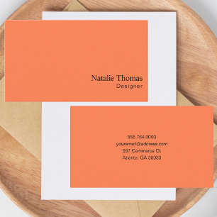 Modern Minimal Bold & Trendy Professional Business Card