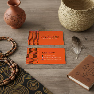 Modern Minimal Brand Logo Business Card Design