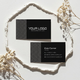 Modern Minimal Brand Logo Business Card Design
