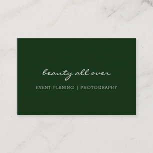 Modern Minimal business card
